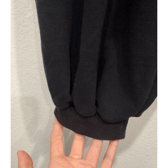 NAP Loungewear Black Crop Jogger Women’s Balloon Leg Pocket Pull On READ - Picture 5 of 9